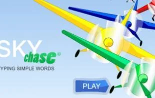 Sky Chase: Typing Words Race • COKOGAMES